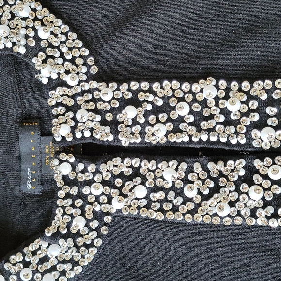 Grace Elements sequined cardigan - Picture 2 of 6